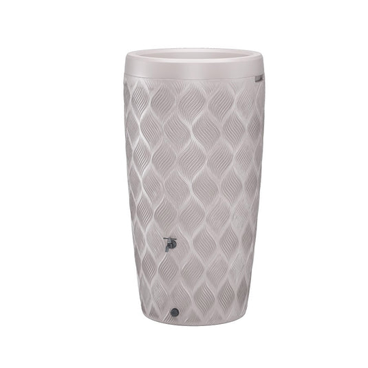 Producten regenton flow white 240l incl plantenbak