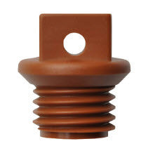 Roto producten regenton plug bruin