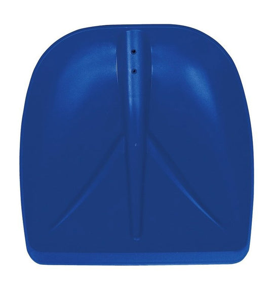 Mm eurotool sneeuw voerschep mm middel kunststof blauw los