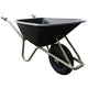 Fort producten kruiwagen allrounder 100l pp bak zwart grijs onderstel 1
