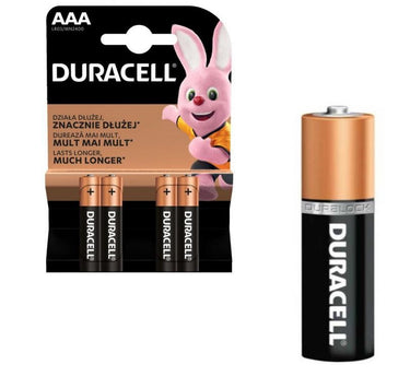 Plus Alkaline batterij AAA per 4 stuks oranje zwart