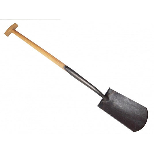 De wit zwanenhals spade