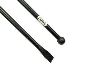 De wit producten stootijzer 1800 x 28mm knop en beitel dewit