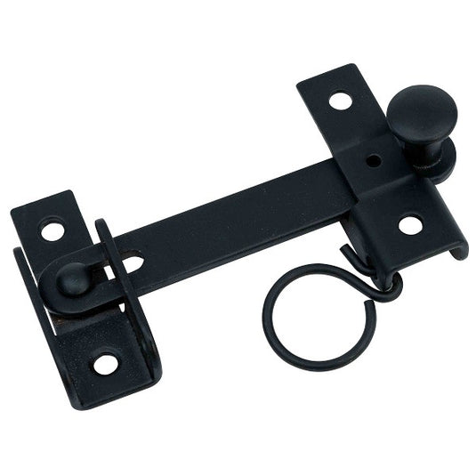 Waelbers luikoverslag 130x60mm zwart