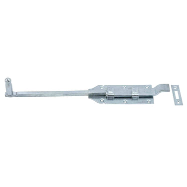 Waelbers producten rolstaartschuif met bocht 400mm blauw verzinkt