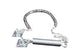 Waelbers producten stormketting met veer gegalvaniseerd