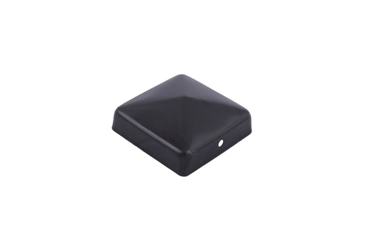 Waelbers paalornament piramide 71x71mm zwart
