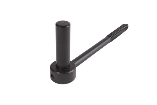 Waelbers de montabele schroefduim 16mm zwart gecoat