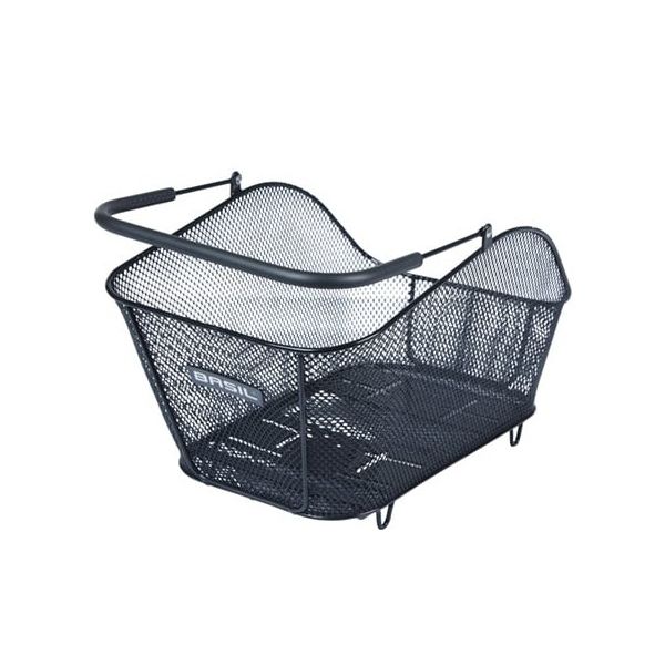Load image into Gallery viewer, Basil fietsmand icon m multi system nx 12 liter 39 x 24 x 13 - zwart
