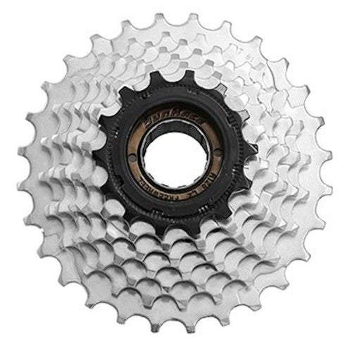 Sunrace freewheel 6 speed 14-28t zink in doosje