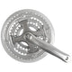 Crankset 3v 48-38-28t 170mm bau + rand 4-arm [diep] 5 mm zilver