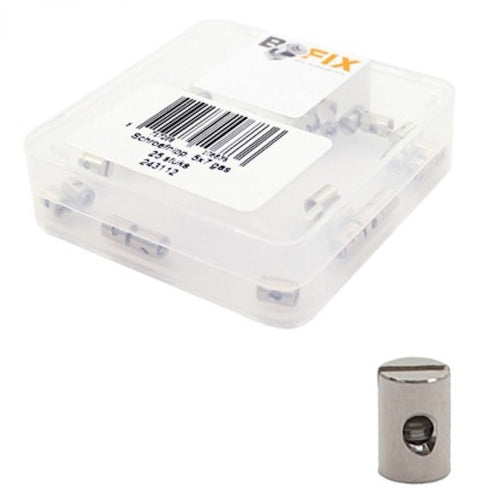 Bofix Schroefnippel gas 5x7 (25 stuks)
