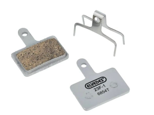 Load image into Gallery viewer, Elvedes schijfremblokset - shimano - organische compound (resin) - 10 paar
