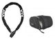Axa slot ketting absolute 5-110 zwart safety index 7 + zadeltas!