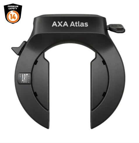 Load image into Gallery viewer, Axa ringslot atlas - zwart - art2 (op kaart)
