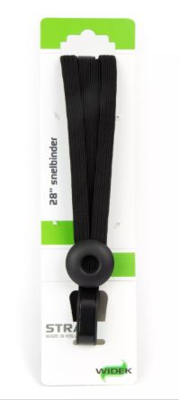 Widek triobinder eye met haak 24+2x12mm zwart zwart