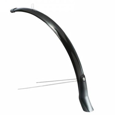 Voorspatbord Eurofender Snello 28 x 51 mm - zwart