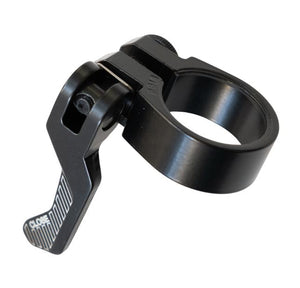 Ursus zadelpenklem 34,9mm met snelspanner zwart