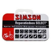 Load image into Gallery viewer, reparatiedoos Select 12,5 cm aluminium rood wit 23-delig

