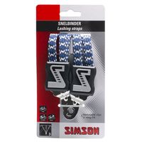 Fastener Simson navy white