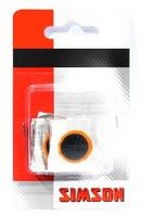 Load image into Gallery viewer, ronde bandenplakkers 16 mm zwart 8 stuks
