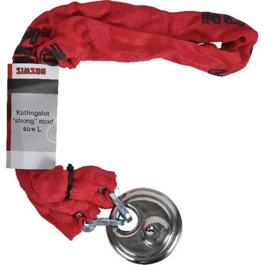 Simson Kettingslot 5.5x100 Rood-Zwart Discus