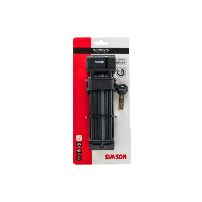 Load image into Gallery viewer, Simson vouwslot easy 96cm | art2 | security level 13
