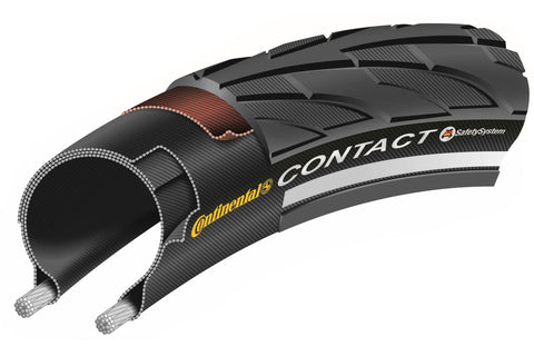 Tire Continental Contact 28 x 1.10" / 28-622 - black with reflection