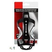 Simson bottle and bottle holder black matt