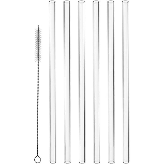 Montana rietjes glas + borsteltje 23cm