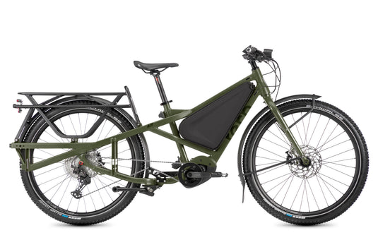 Tern elektrische cargofiets orox s12 (#1) ebike orox s12 29 46 12sp pine green matt