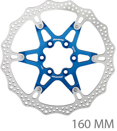 Reverse components aluminium steel rotor