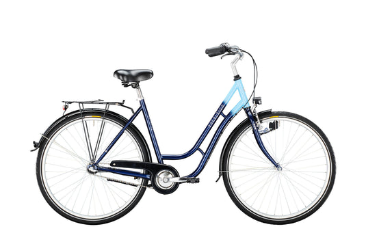 Excelsior stadsfiets touring mod. 24 bike touring 28 53 tour 3sp blue blue