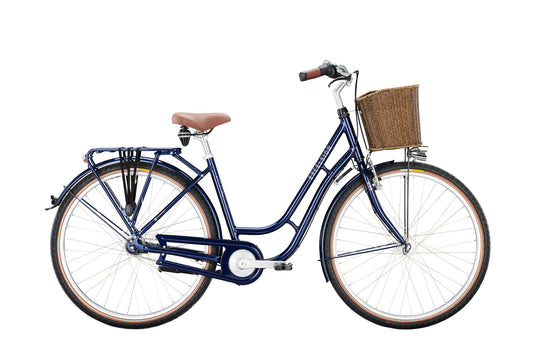 Excelsior stadsfiets swan-retro alu (#1) bike excels.swan-retro alu 28 45 7sp dark blue