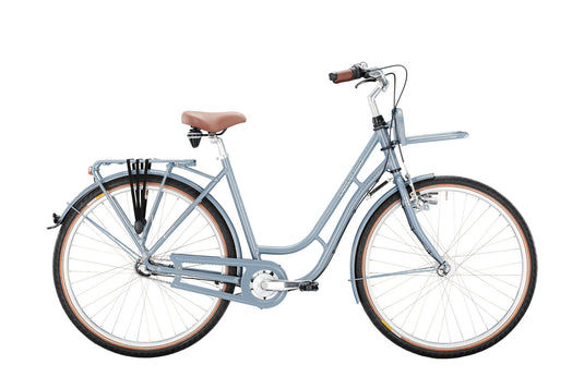 Excelsior stadsfiets swan-retro ft alu mod. 24 bike excel.swan-retro ft alu 28 53 tour 3sp grey