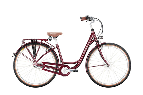 Excelsior stadsfiets swan-urban (#1) bike excels. swan-urban 28 50 7sp cb aubergine