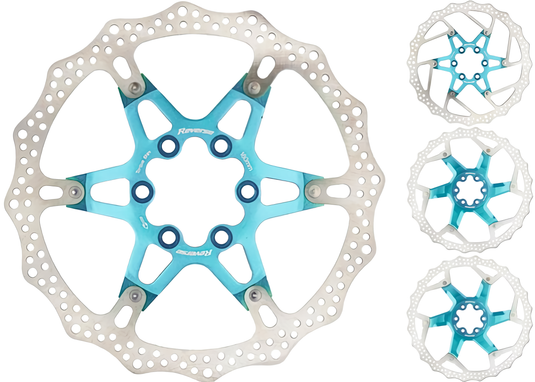Reverse components aluminium steel rotor
