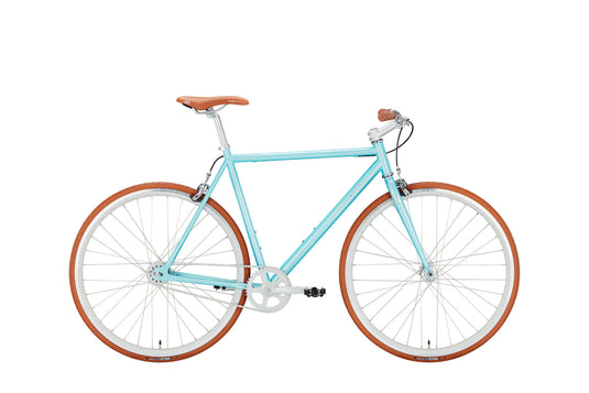 Excelsior urbanfiets gaudy (#1) bike excels. gaudy 28 59 diam. 2sp pastel turq.