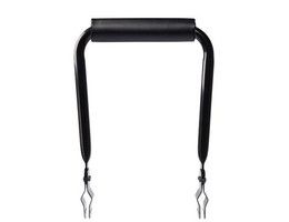 Load image into Gallery viewer, rugleuning met rugkussen 27 cm zwart
