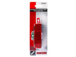 Simson battery luggage carrier rear light block 1 led on/of