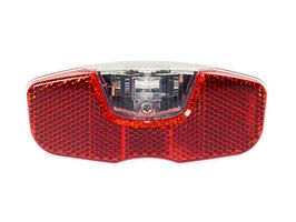 taillight Coast LED battery luggage carrier red