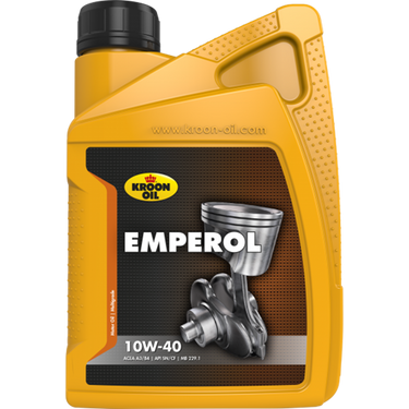 Kroon-oil emperol - 10w-40 motorolie - semi-synthetisch - 1 liter - transparant