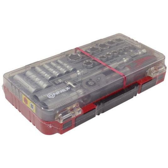 Connex dopsleutelset profi 38 27 delig