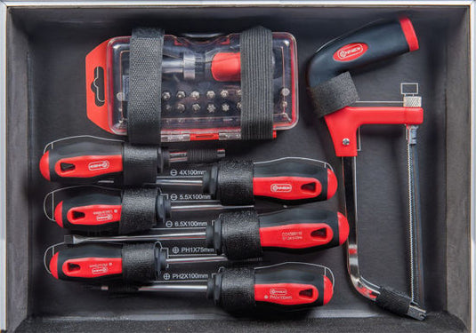 Connex gereedschapskoffer 100 delig alukoffer