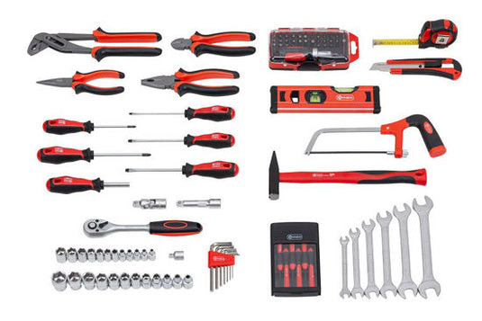 Connex gereedschapskoffer 100 delig alukoffer