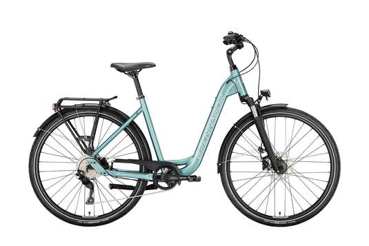 Brennabor trekkingfiets t-44 mod. 24 bike trekking t-44 28 55 wave 16sp. blue silver