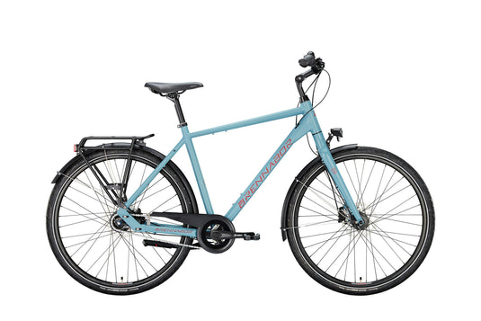 Brennabor trekkingfiets t-48 mod. 24 bike trekking t-48 28 60 he. 8sp. blue burgundy