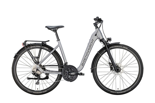 Brennabor trekkingfiets t-62 mod. 24 bike trekking t-62 28 50 wave 30sp. grey black