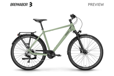 Brennabor trekkingfiets t-60 (#1) bike brennab. t-60 28 50 27sp forest green