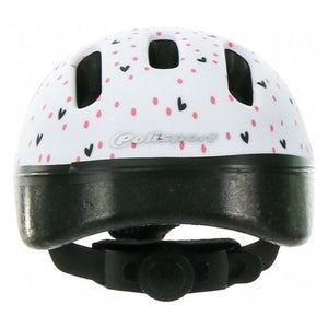 Polisport kinderhelm Hoggy. maat: XXS (44 48 cm), kleur: wit roze mat